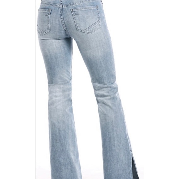 Rock & Roll Denim High Rise Trouser Jeans - Picture 3 of 4